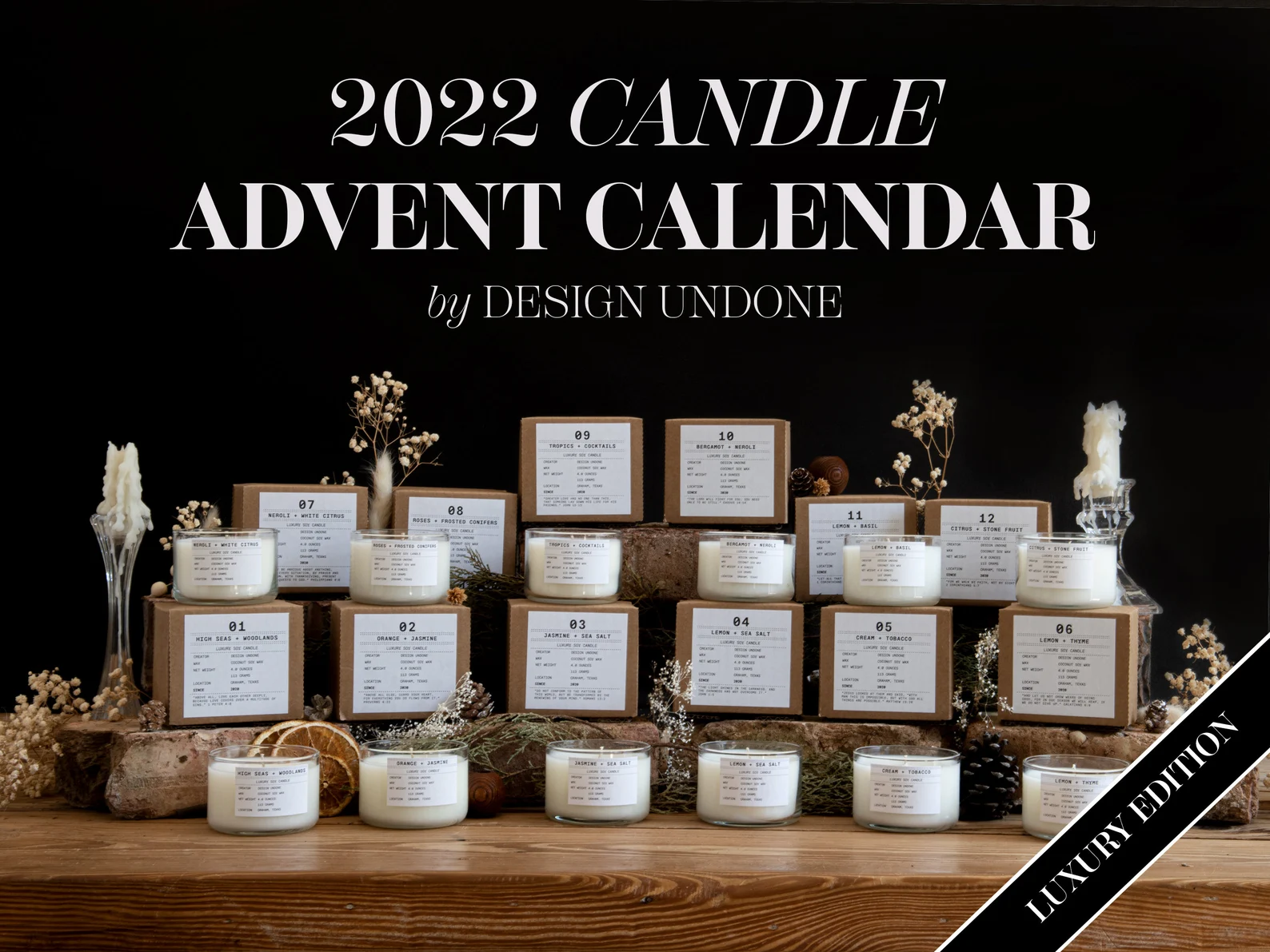 Read more about the article DesignUndone 2022 Candle Advent Calendar