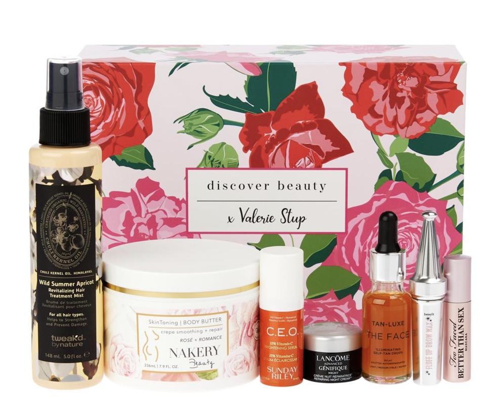 Read more about the article HSN Discover Beauty Valerie Stup Sample Box – A $147.97 Value for $25