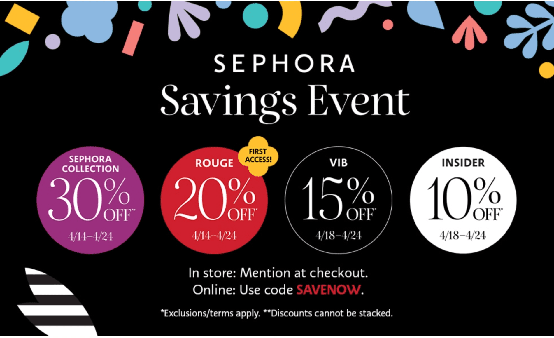 Read more about the article Sephora Savings Event – Save Up to 30% Off