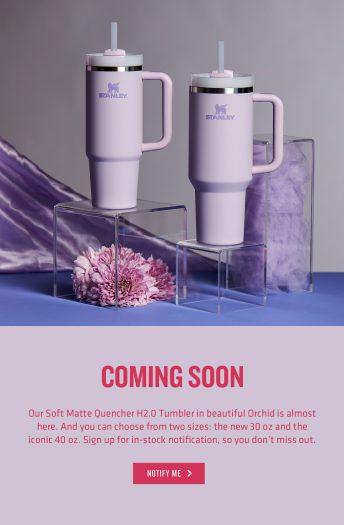 Stanley 1913 Adventure Quencher 2.0 40oz Travel Tumbler - Soft Matte Orchid  Coming 4/25 - Subscription Box Ramblings