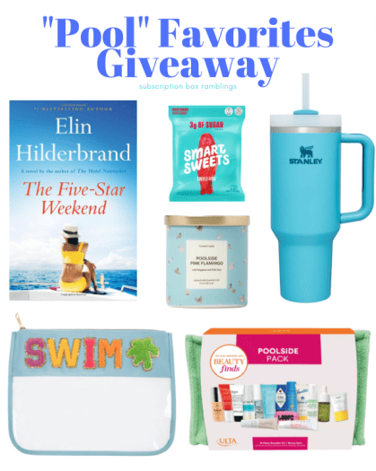 Read more about the article Subscription Box Ramblings “Pool” Favorites Giveaway