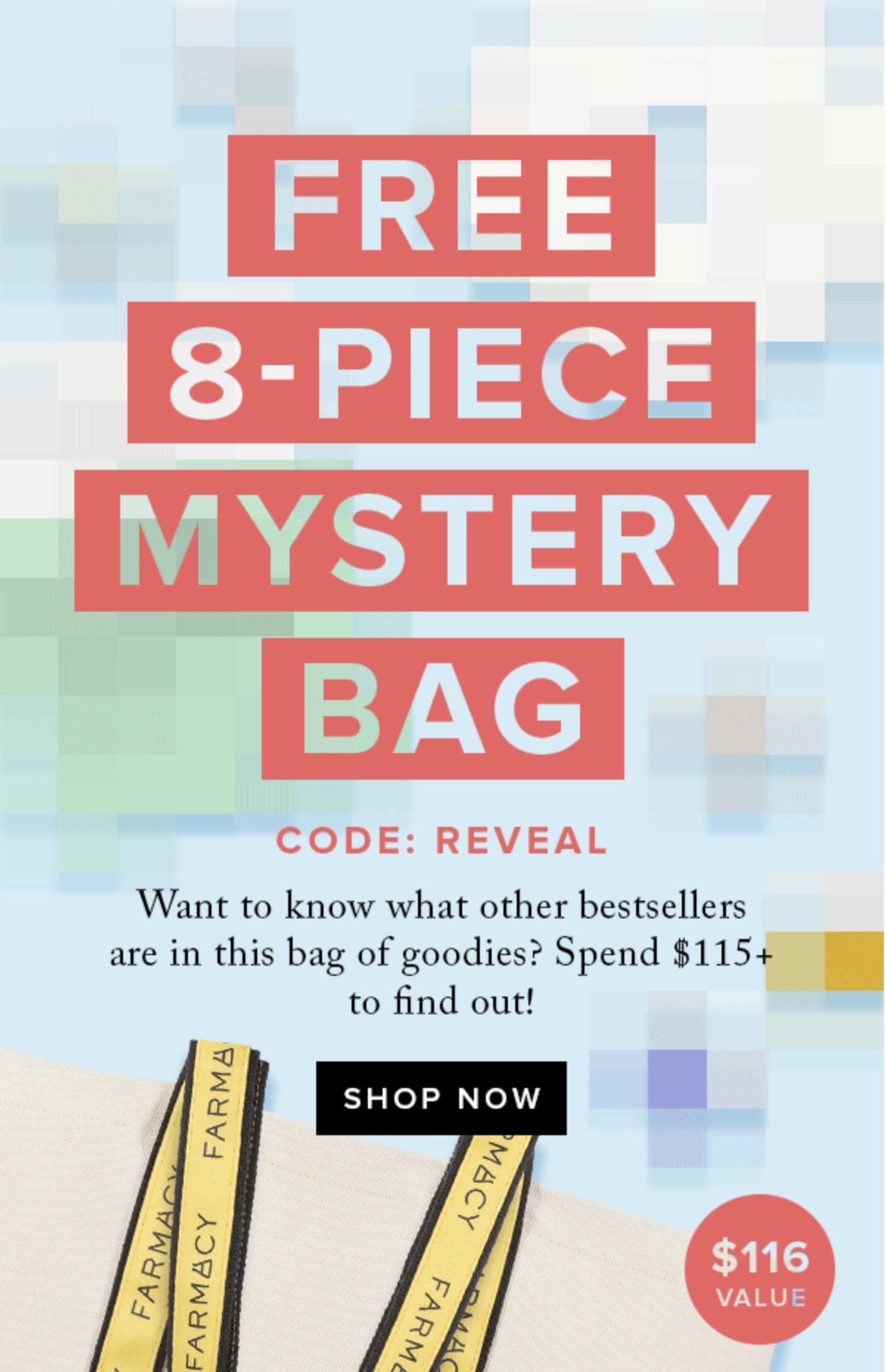 Read more about the article Farmacy Beauty – Free 9-Piece Mystery Bag with $115 Order