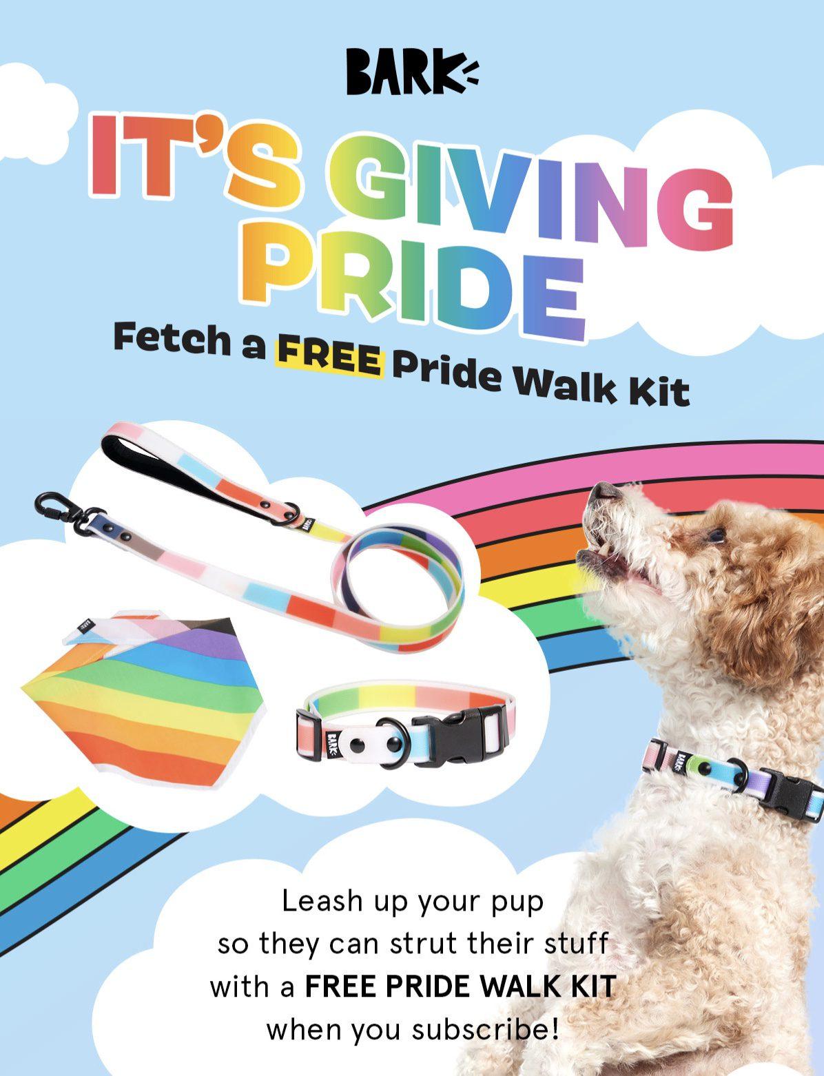 Read more about the article Barkbox Free Pride Walk Kit with Multi-Month Subscription!
