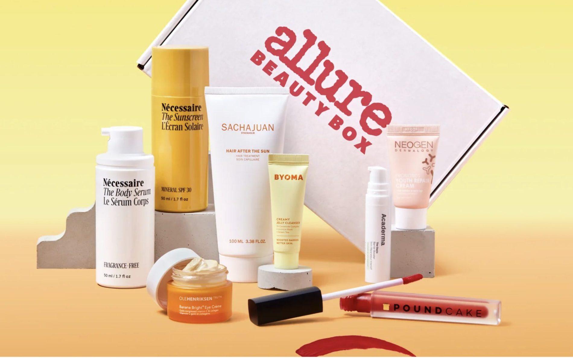 Read more about the article Allure Beauty Box July 2023 Spoilers + First Box for $15 & Free New Subscriber Gift