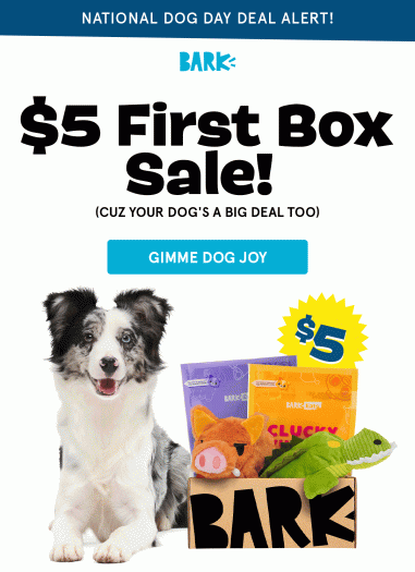 Read more about the article BarkBox Coupon Code – First Box for $5