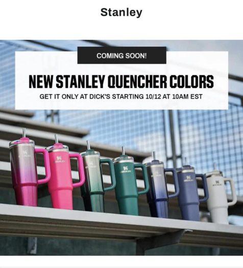 Read more about the article Stanley 1913 Adventure Quencher 40oz Tumblers – New Colors (Hot Pink!) Coming THURSDAY (10/12)