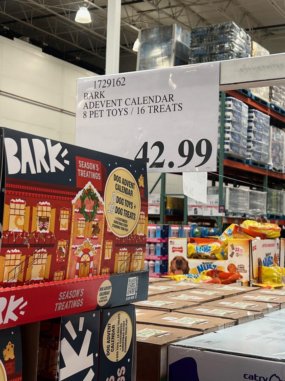 BARK Dog Advent Calendar Now Available at Costco! Subscription Box