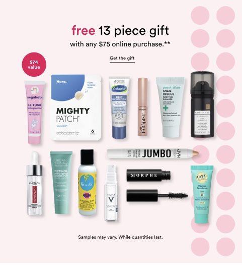 Read more about the article Ulta – Free 13 Piece Gift with $75 purchase