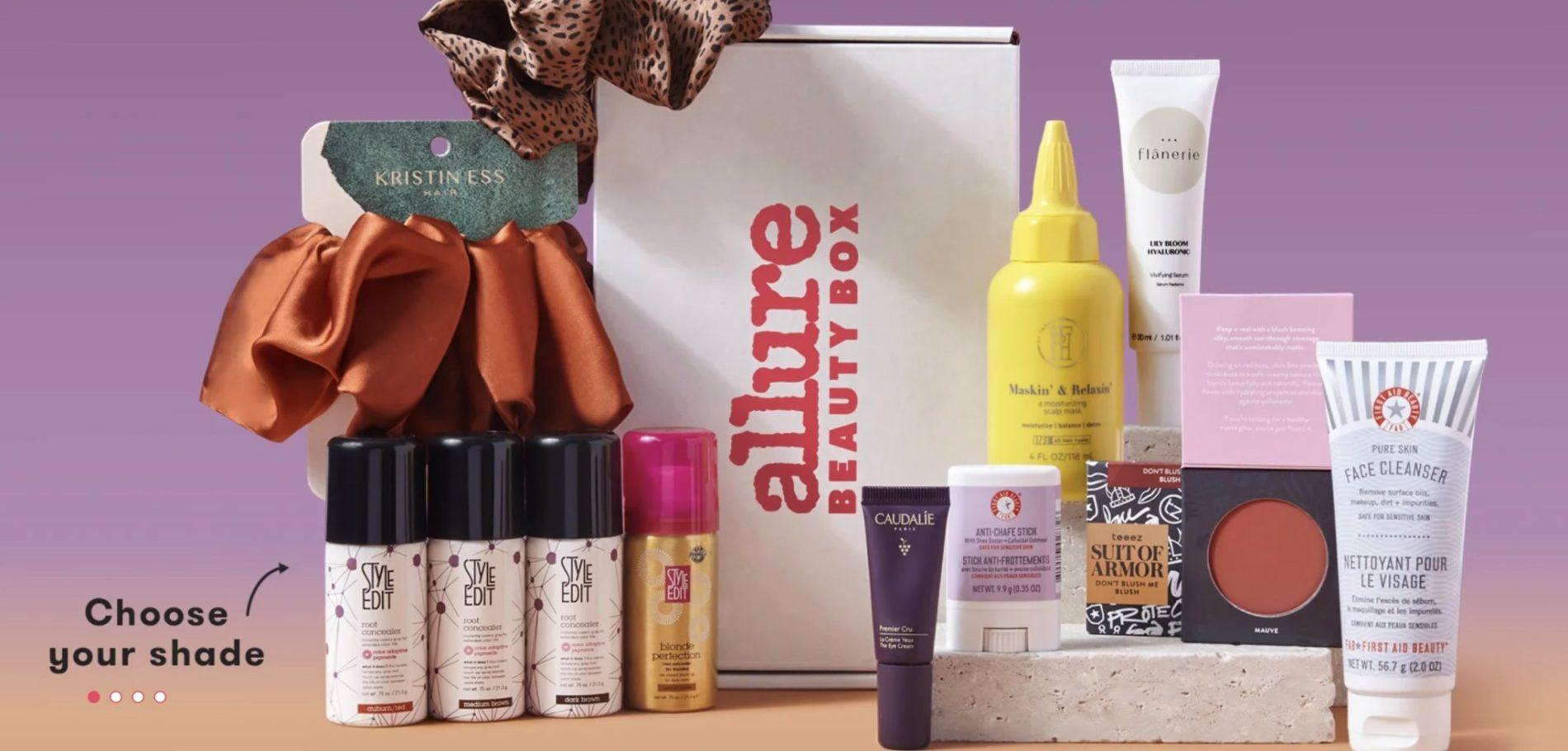 Read more about the article Allure Beauty Box October 2023 Spoilers + First Box for $10 & Free New Subscriber Gift