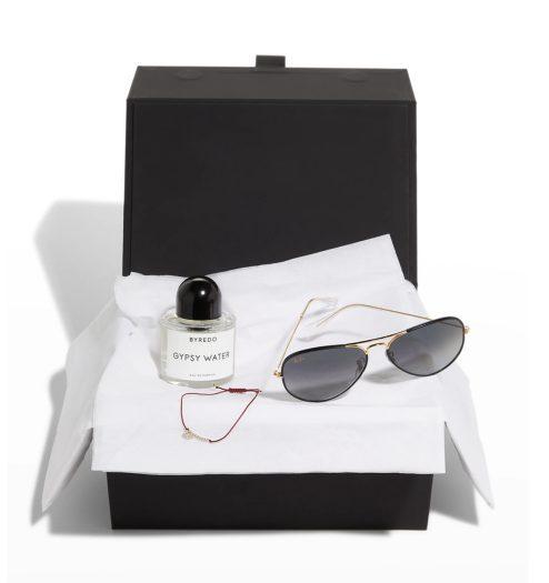 Read more about the article NEIMAN MARCUS Sydney Evan Evil Eye Bracelet, Ray-Ban Sunglasses & Byredo Eau De Parfum Gift Box Set