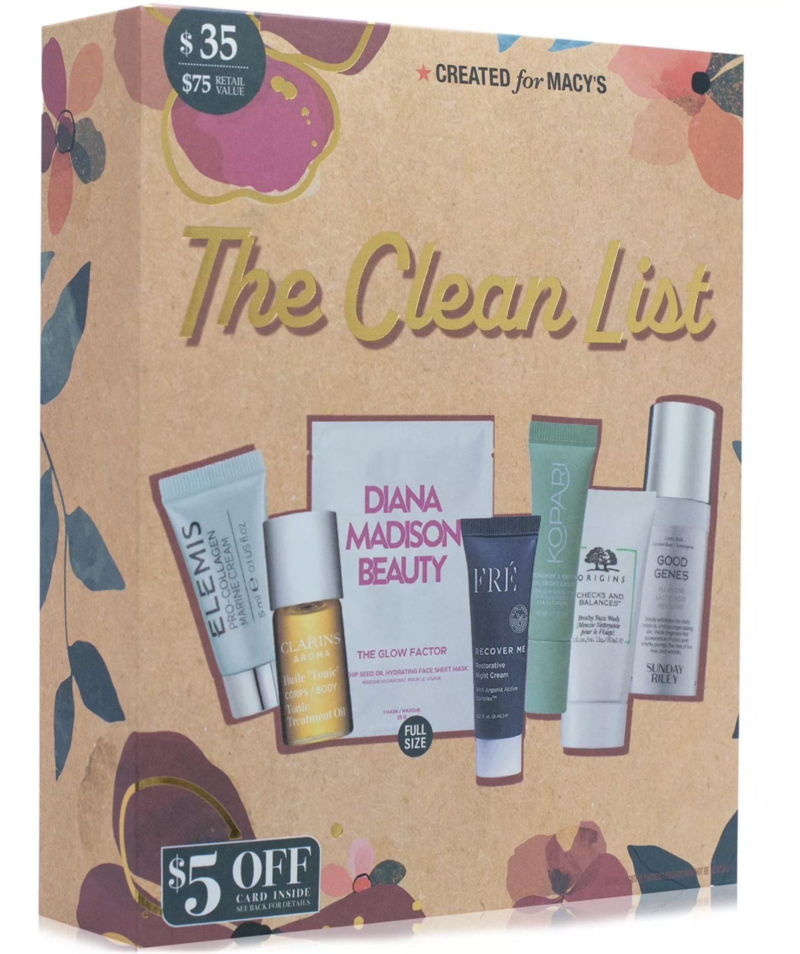 Read more about the article Created for Macy’s 7-Piece The Clean List Set