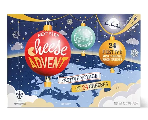 Read more about the article Aldi 2023 Emporium Selection Cheese Advent Calendar – In Stores 11/1
