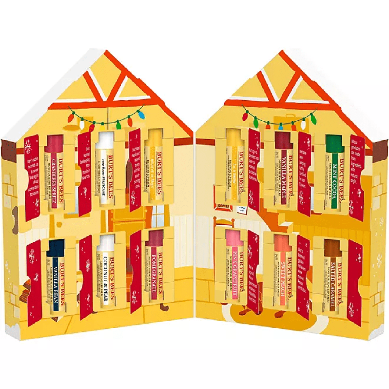 Burt’s Bees Cozy Cabin 12 Holiday Surprises Advent Calendar