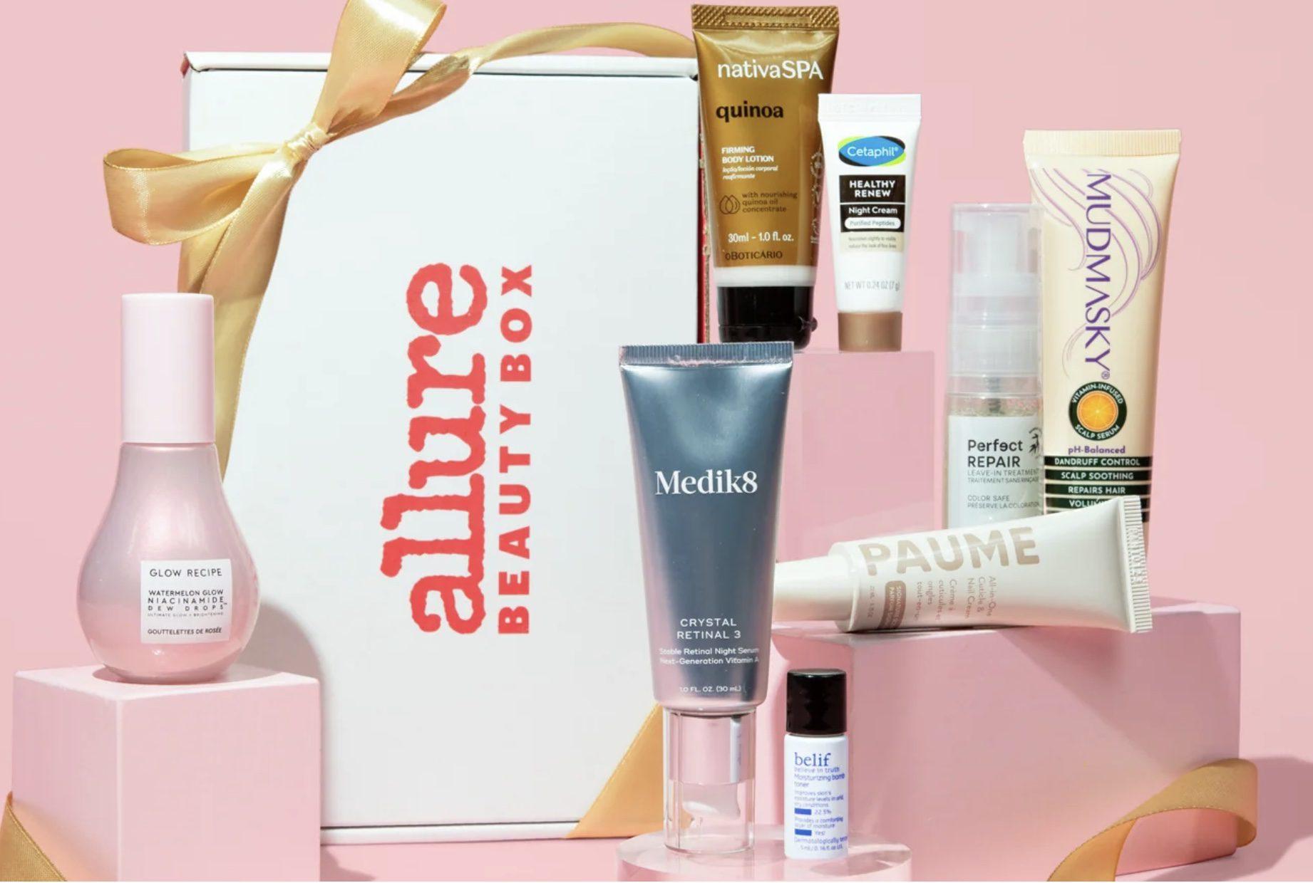 Read more about the article Allure Beauty Box November 2023 Spoilers + First Box for $15 & Free New Subscriber Gift
