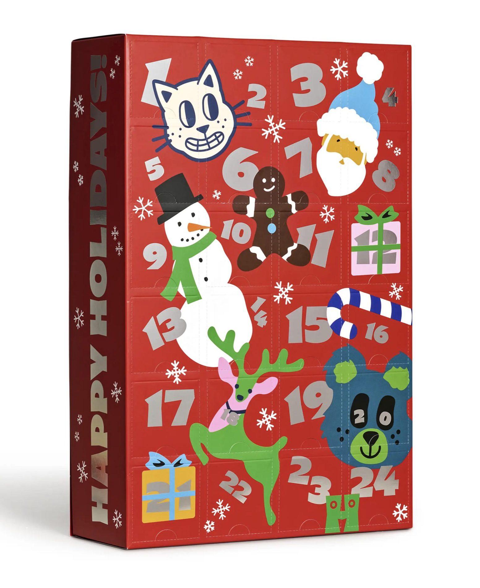 Happy Socks 24 Days of Holiday Socks Advent Calendar - Now Available ...