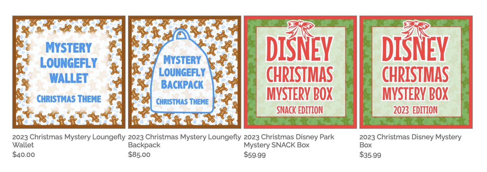 Read more about the article Mickey Monthly Mystery Christmas Boxes – Now Available