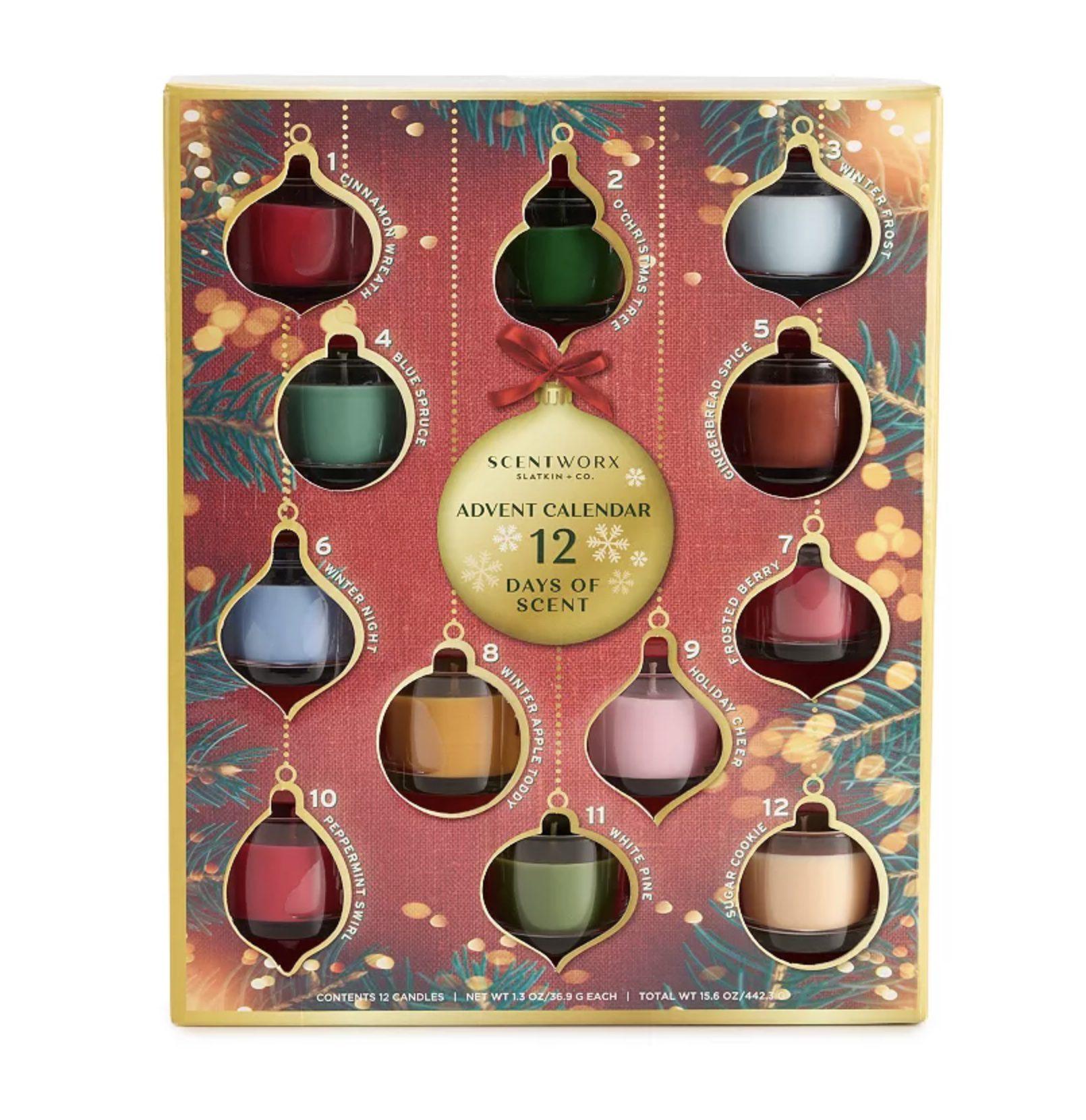 Scentworx Christmas Candle Advent Calendar Subscription Box Ramblings