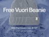 Vuori – Free Beanie with orders of $150+