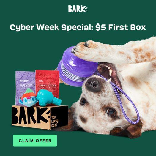 Read more about the article Super Chewer by BarkBox Cyber Week Coupon Code – First Box for $5!