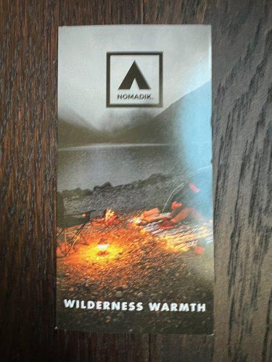 Nomadik Review + Coupon Code - Wilderness Warmth