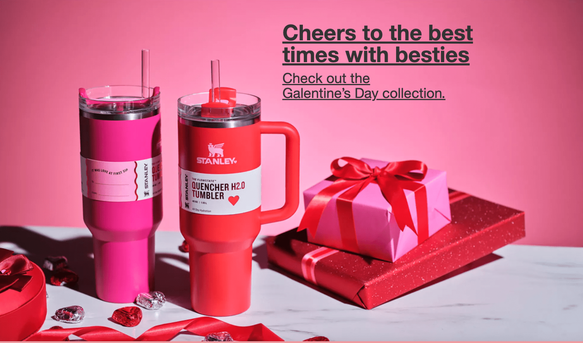New Valentine's Day Stanley 40oz Tumblers at Target - Subscription Box ...