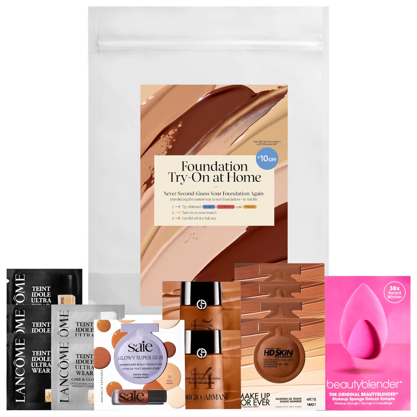 Read more about the article Sephora Favorites Foundation Try-On Sample Bag With Redeemable Voucher – Now Available