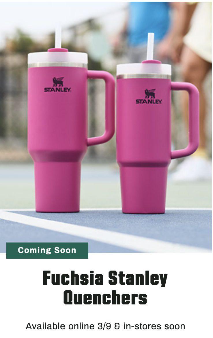 Read more about the article Fuchsia Stanley 30oz and 40oz Tumblers – Coming 3/9 to Dick’s Sporting Goods