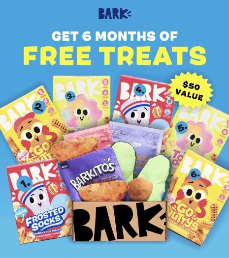 Read more about the article Barkbox FREE Box of 10oz Cereal Treats each month with a new 6-Month Subscription!