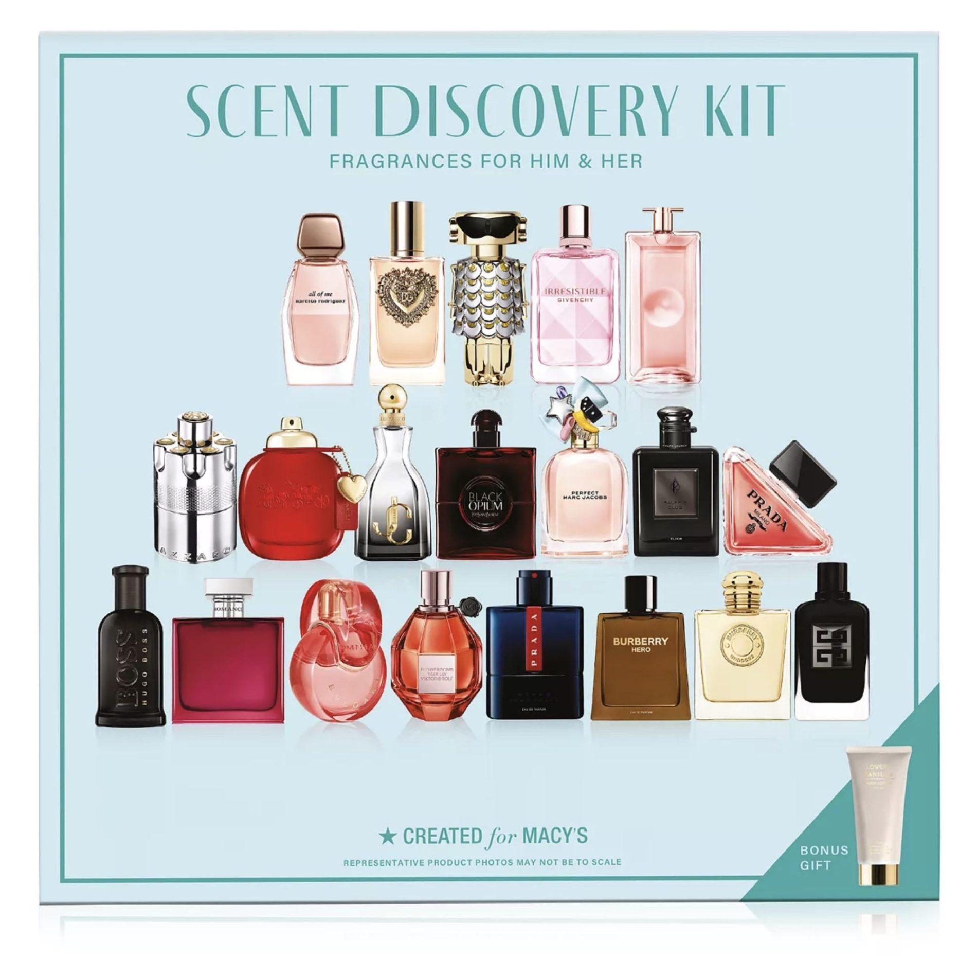 Read more about the article Created for Macy’s 21-Pc. Fragrance Sampler Set For Him & Her