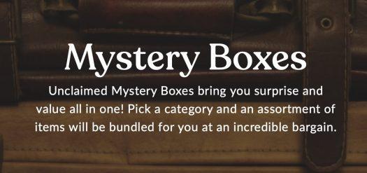 Read more about the article Unclaimed Baggage Mystery Boxes – Now Available