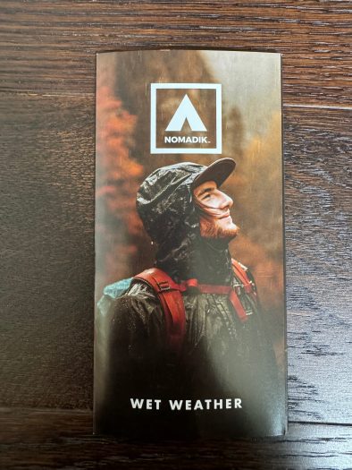 Nomadik Review + Coupon Code - Wet Weather