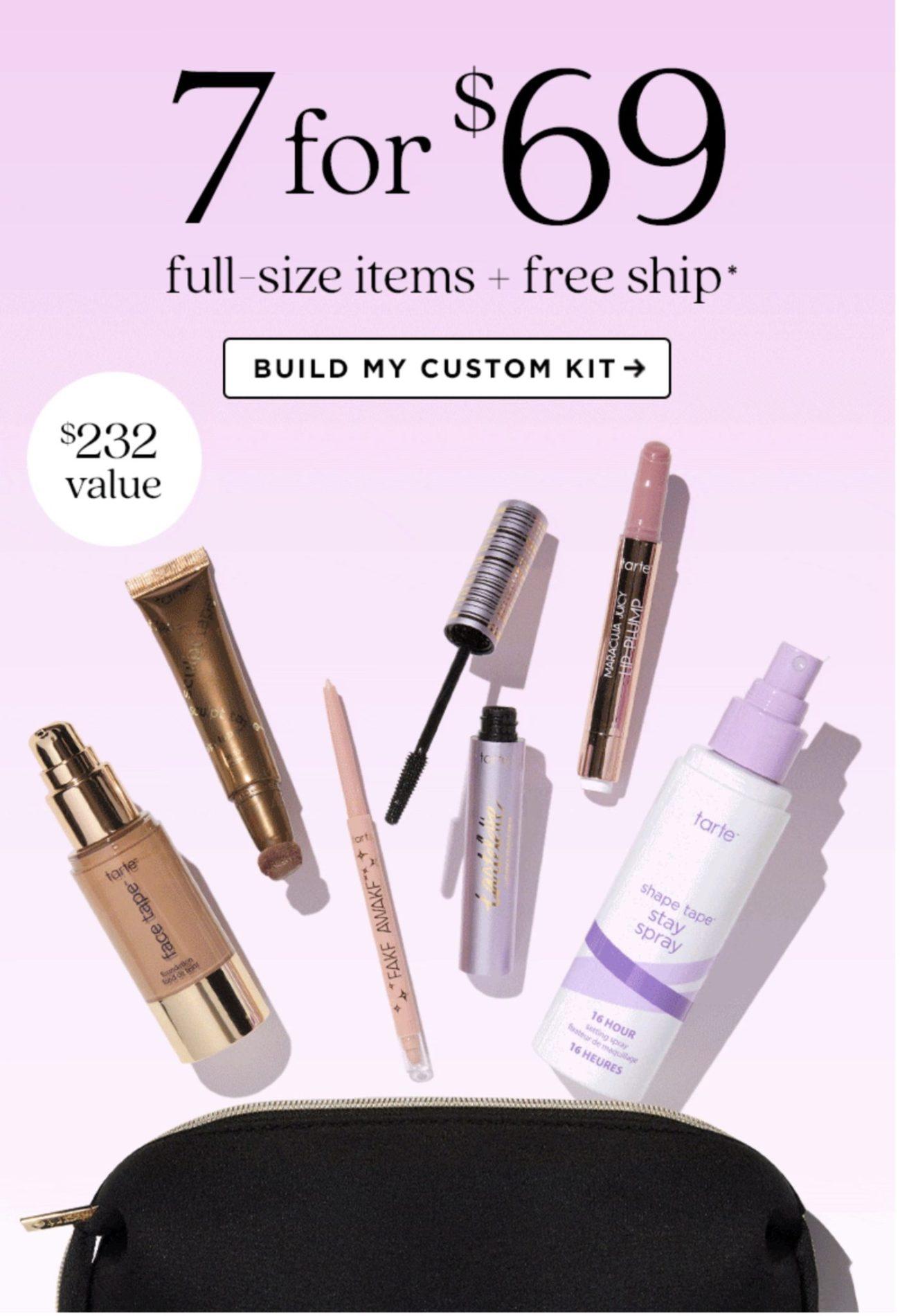 Read more about the article tarte Create Your Own 7-Piece Custom Kit for $69 – Now Available!
