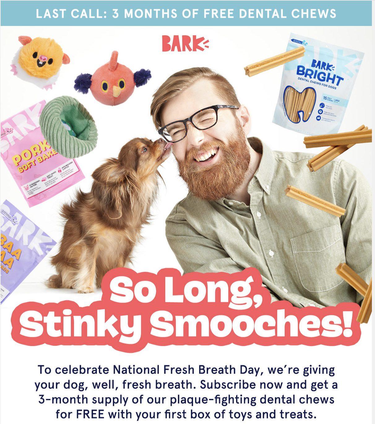 Read more about the article BarkBox Coupon Code: 3-Months of FREE Dental Chews