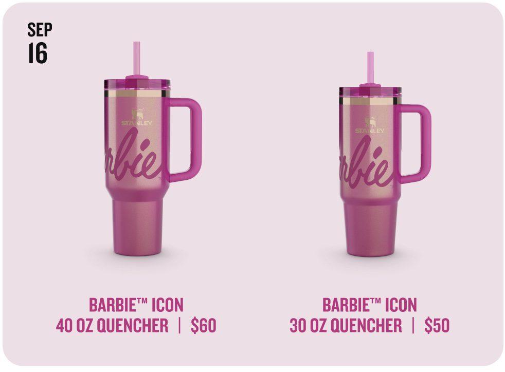 Read more about the article “Barbie Icon” – Individual Barbie x Stanley Dream Quencher – Available 9/16 at 12pm EST