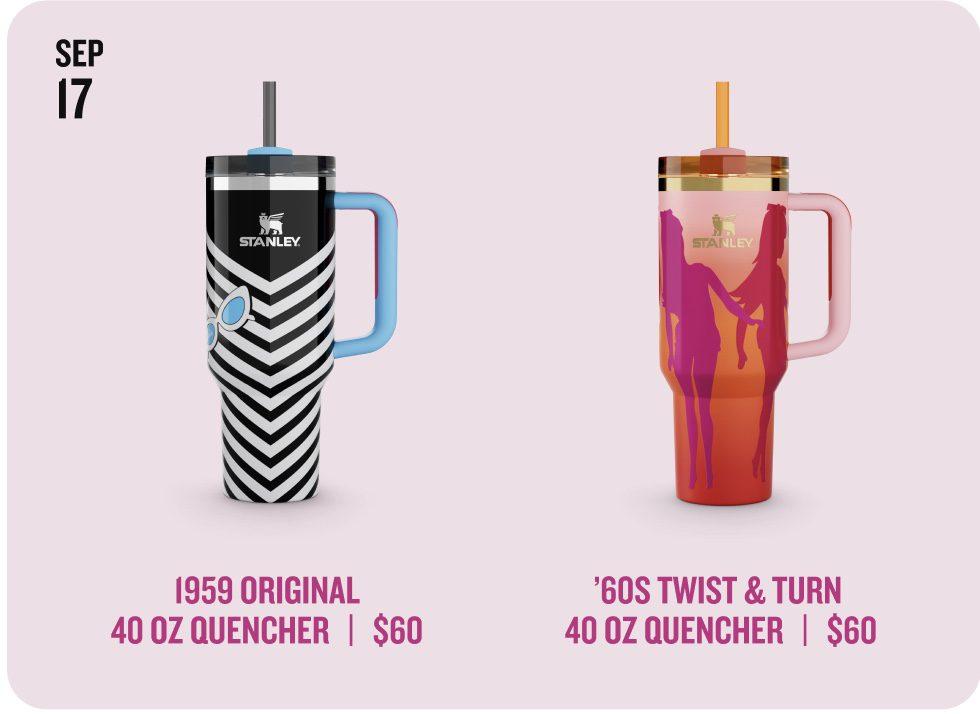 Read more about the article 1959 Original and ’60s Twist & Turn – Individual Barbie x Stanley Dream Quencher Tumblers – Now Available