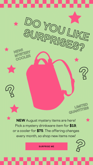 Read more about the article Corkcicle Mystery Items – Choose Between Mystery Drinkware or Mystery Cooler!