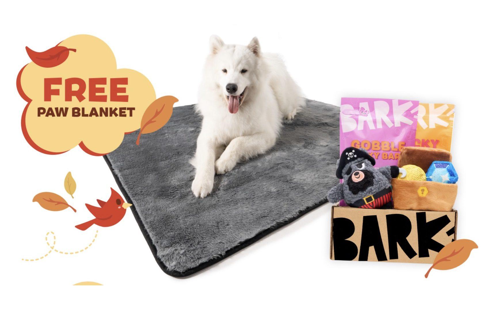 Read more about the article BarkBox Coupon Code – FREE Paw Dog Blanket In Your First Box