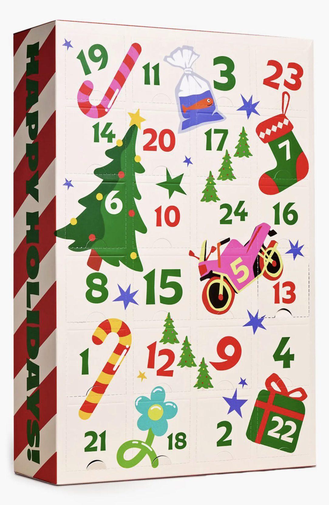 Read more about the article Happy Socks Assorted 24-Pack Advent Calendar Crew Socks Gift Set – Now Available