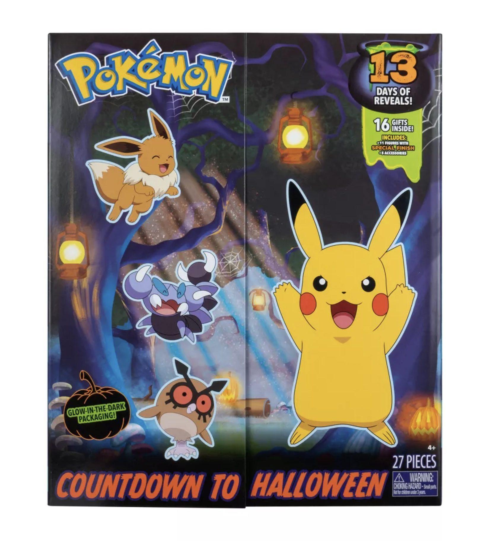 Read more about the article Pokémon Countdown to Halloween 2024 Battle Mini Figure Advent Calendar