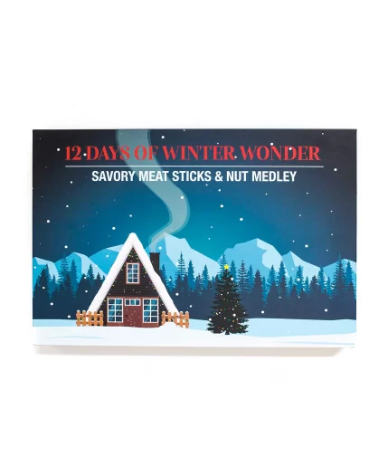 Read more about the article 12 Days of Winter Wonder Savory Meat Sticks Nut Medley Advent Calendar