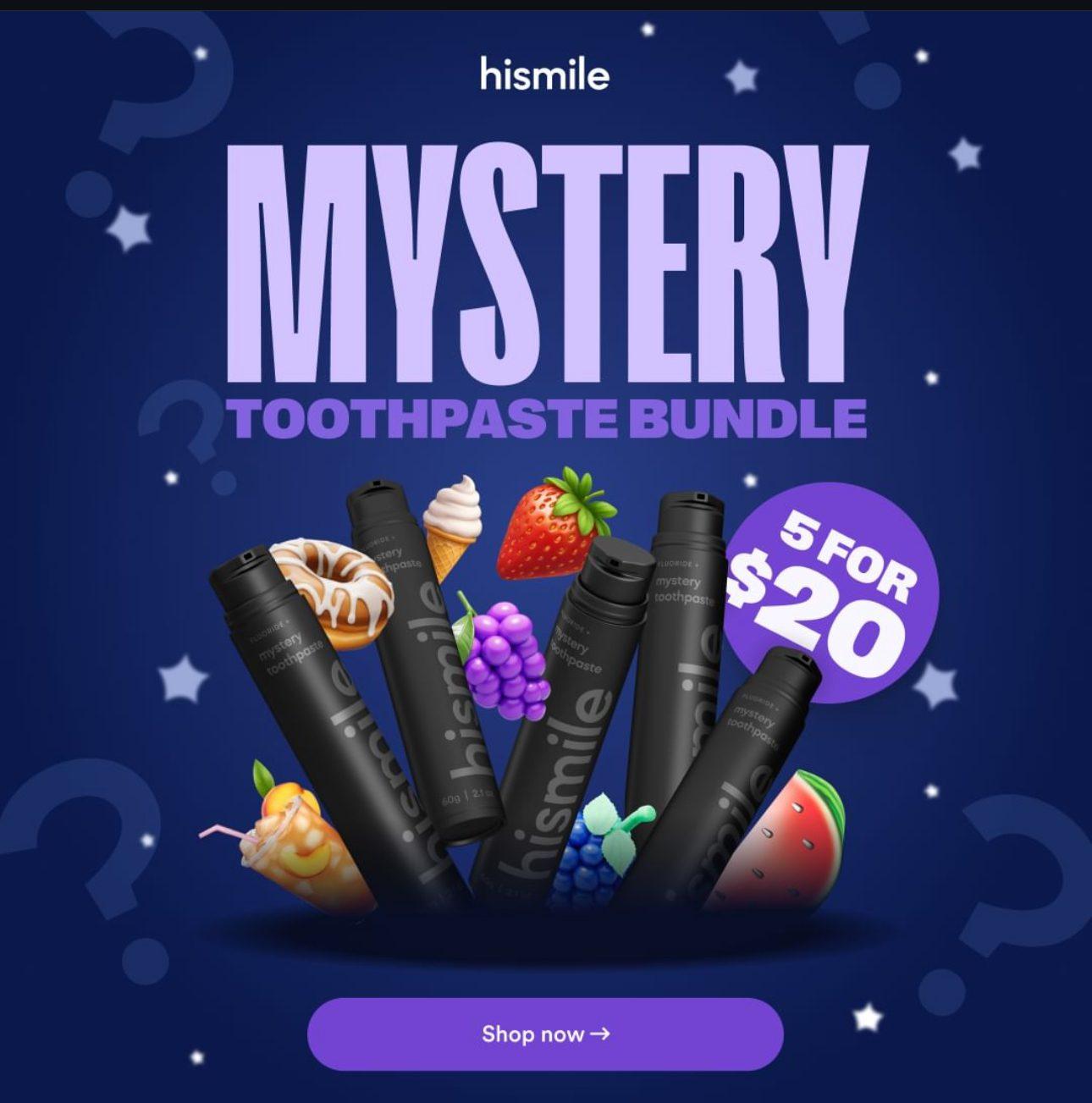 Read more about the article Hismile Mystery Toothpaste Bundle