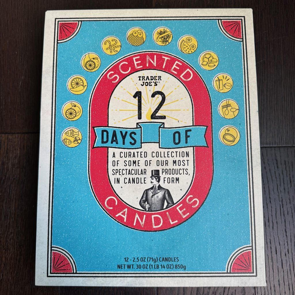 Trader Joe's 12 Days of Scented Candles Advent Calendar