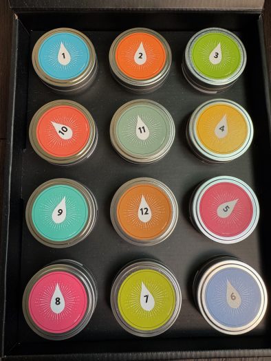 Trader Joe's 12 Days of Scented Candles Advent Calendar