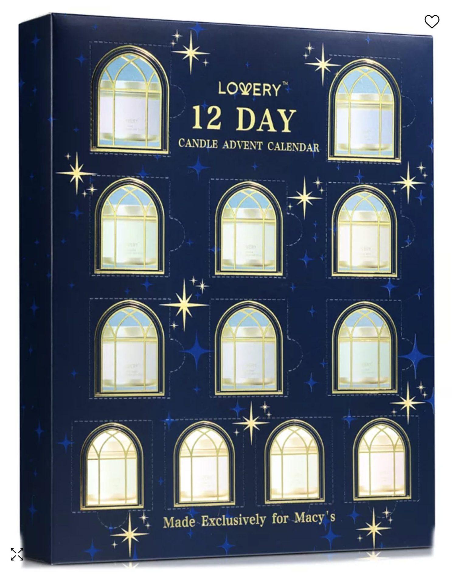 Read more about the article Lovery 12-Pc. Limited-Edition Advent Calendar Aromatherapy Soy Candles Gift Set