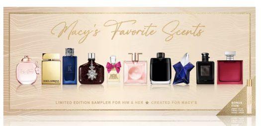 Read more about the article Created for Macy’s 11-Pc. Macy’s Favorite Scents Fragrance Sampler For Him & Her