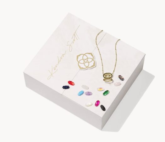 Read more about the article Kendra Scott 12 Days of Joy Color Bar® Elisa Locket Box in Silver Advent Calendar