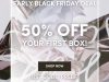 Ellie Black Friday Coupon Code – Save 50% Off Your First Month + Free Gift on Orders of $40+