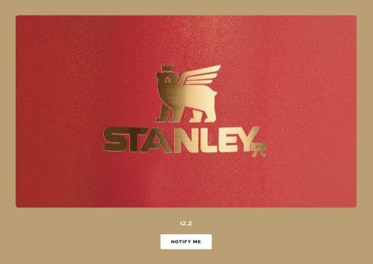 Stanley Scarlet Tinsel Quencher