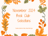 November 2024 Book Club Selections