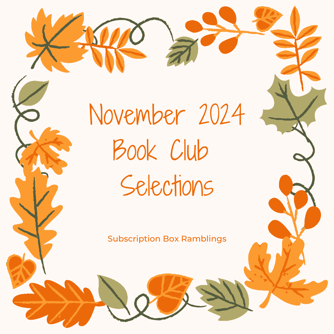 Read more about the article November 2024 Book Club Selections